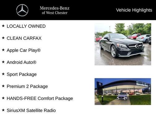 2017 Mercedes-Benz C-Class C 300 4MATIC