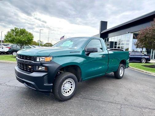 Woodland Green 2020 Chevrolet Silverado 1500 WT