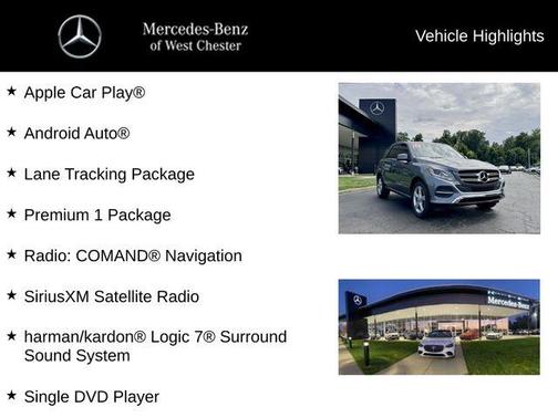 2017 Mercedes-Benz GLE 350 Base 4MATIC