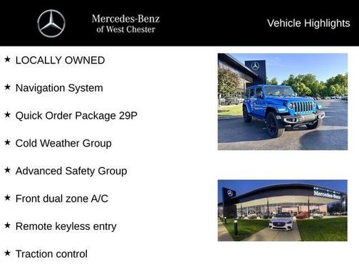 Hydro Blue Pearl 2021 Jeep Wrangler Unlimited 4xe Sahara