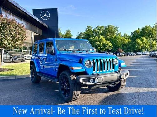 Hydro Blue Pearl 2021 Jeep Wrangler Unlimited 4xe Sahara
