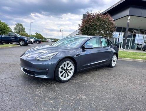 Midnight Silver Metallic 2021 Tesla Model 3 Long Range