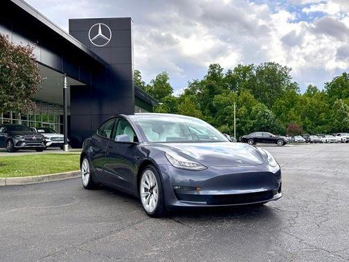 Midnight Silver Metallic 2021 Tesla Model 3 Long Range