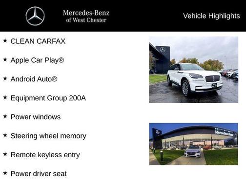 2022 Lincoln Aviator Reserve AWD