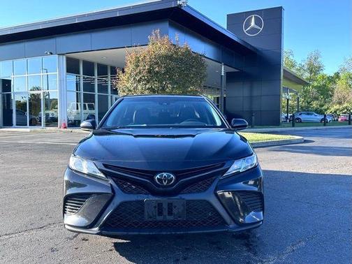 Midnight Black Metallic 2020 Toyota Camry SE Nightshade