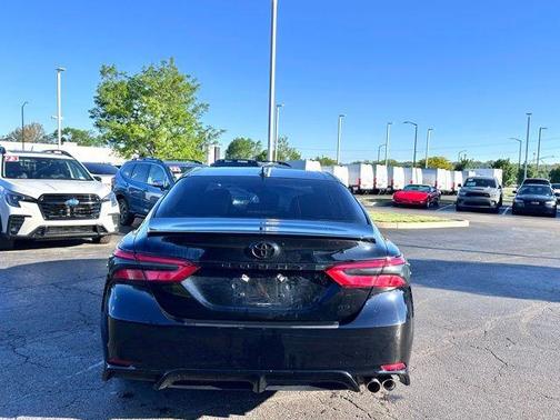 Midnight Black Metallic 2020 Toyota Camry SE Nightshade