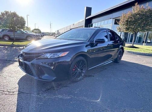 Midnight Black Metallic 2020 Toyota Camry SE Nightshade
