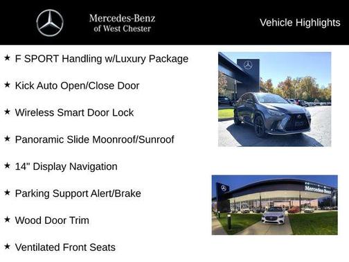 2022 Lexus NX 350 F SPORT Handling