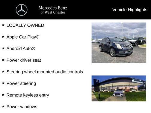 Sapphire Blue Metallic 2014 Cadillac SRX Base