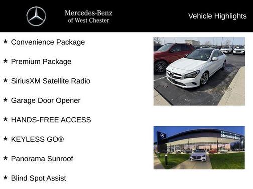 2018 Mercedes-Benz CLA 250 Base 4MATIC