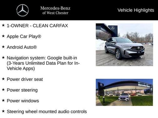 2025 Acura MDX Technology Package