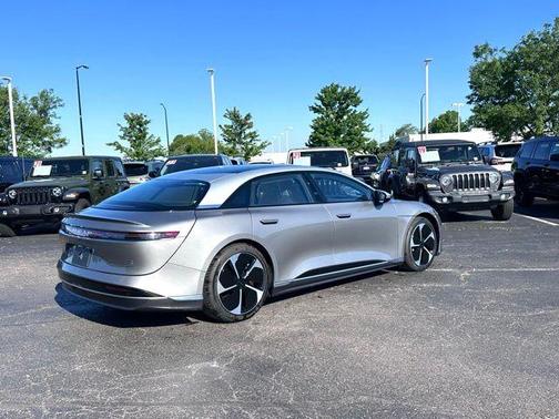 Stellar White 2023 Lucid Air Grand Touring