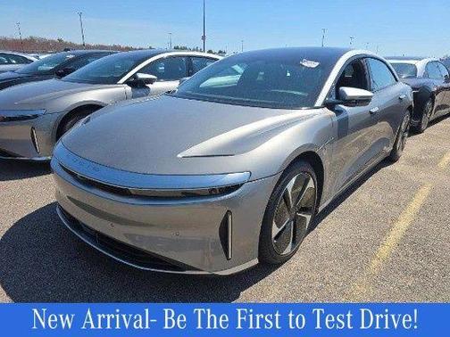 Stellar White 2023 Lucid Air Grand Touring