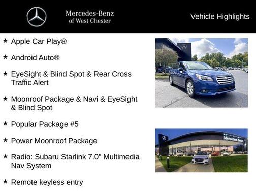 2016 Subaru Legacy 2.5i Premium