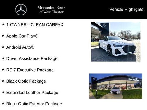 2021 Audi RS 7 4.0T quattro