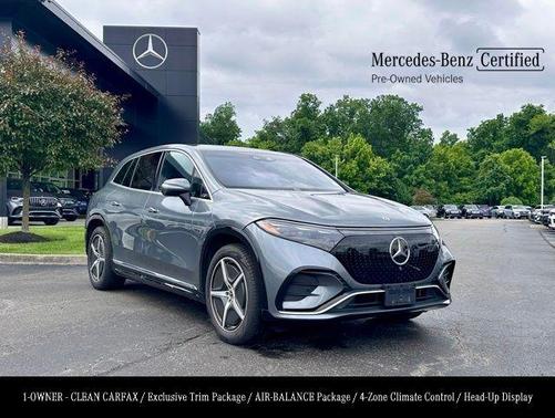 Selenite Gray Metallic 2023 Mercedes-Benz EQS 580 Base 4MATIC