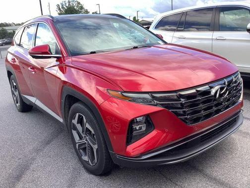 Calypso Red 2022 Hyundai TUCSON Limited