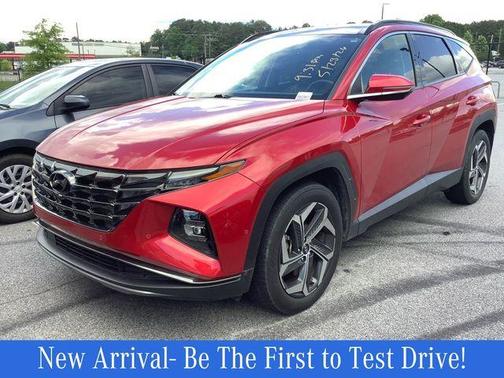 Calypso Red 2022 Hyundai TUCSON Limited