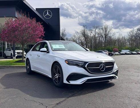 White 2026 Mercedes-Benz E-Class E 450 4MATIC