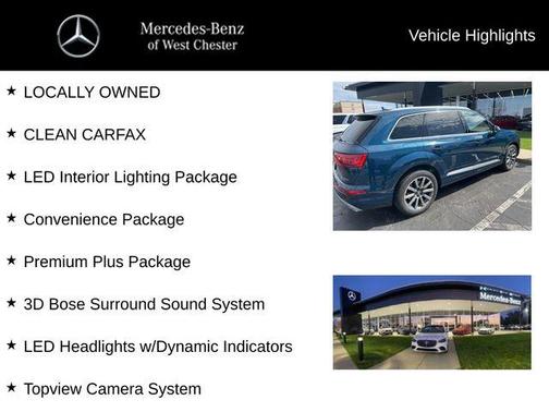 Galaxy Blue Metallic 2019 Audi Q7 55 Premium