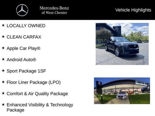 Stellar Black Metallic 2021 Cadillac XT6 Sport AWD