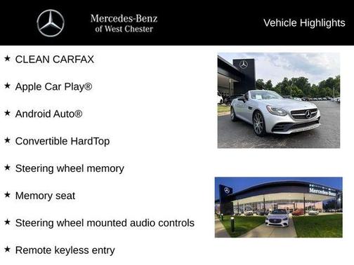 2018 Mercedes-Benz AMG SLC 43 Base