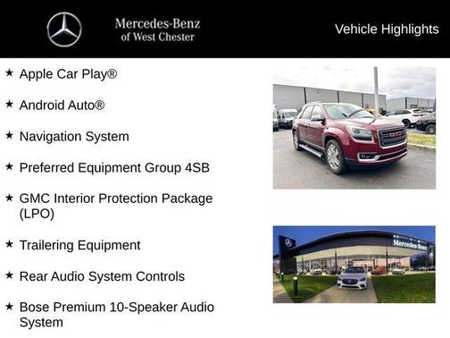 2017 GMC Acadia Limited Limited