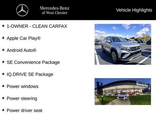 2022 Volkswagen Taos 1.5T SE