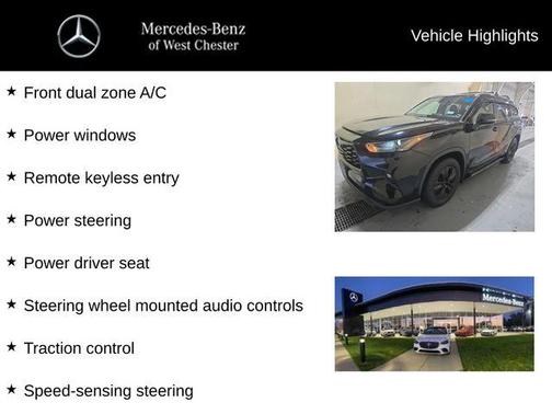 Midnight Black Metallic 2023 Toyota Highlander XLE