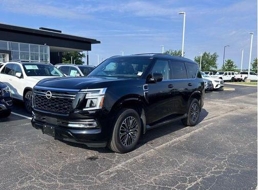 Black 2025 Nissan Armada Platinum