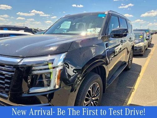 Black 2025 Nissan Armada Platinum
