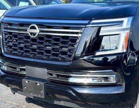 Black 2025 Nissan Armada Platinum