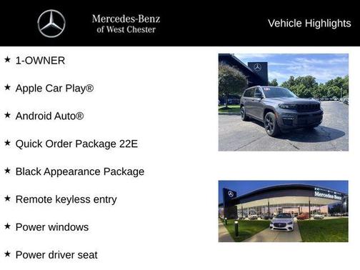 Metallic 2022 Jeep Grand Cherokee L Limited
