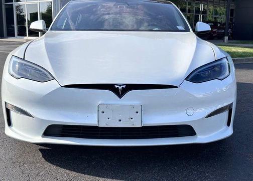 Pearl White Multi 2023 Tesla Model S Standard Range