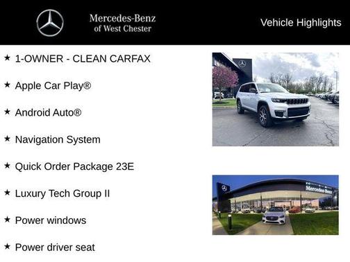 Silver Zynith 2024 Jeep Grand Cherokee L Limited