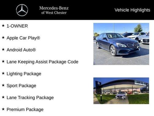 2016 Mercedes-Benz E-Class E 350 4MATIC