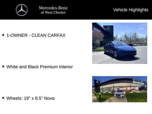 Deep Blue Metallic 2025 Tesla Model 3 Long Range