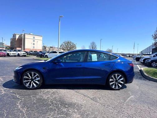 Deep Blue Metallic 2025 Tesla Model 3 Long Range