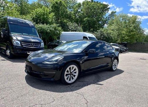 Black 2021 Tesla Model 3 Long Range