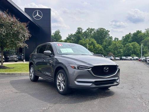 Machine Gray Metallic 2021 Mazda CX-5 Grand Touring