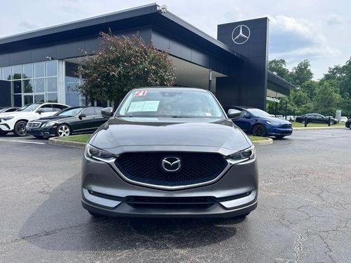 Machine Gray Metallic 2021 Mazda CX-5 Grand Touring