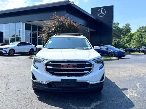 Summit White 2019 GMC Terrain SLT