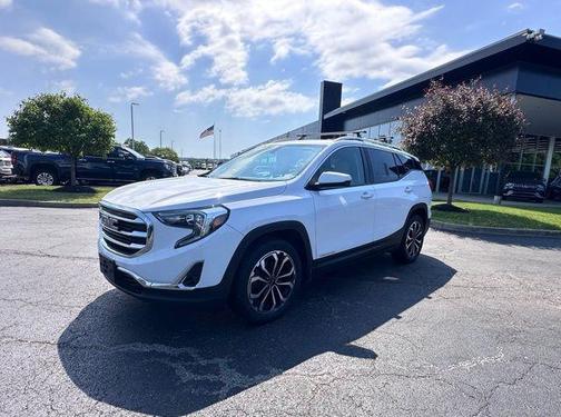 Summit White 2019 GMC Terrain SLT