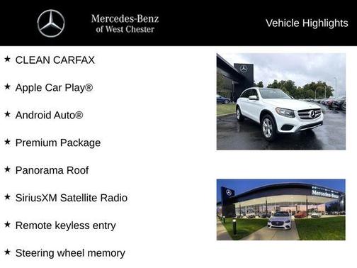 2018 Mercedes-Benz GLC 300 Base 4MATIC