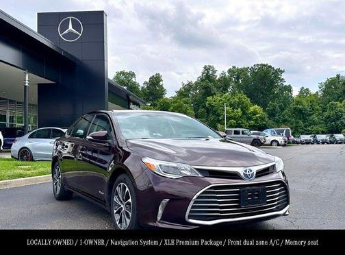 2016 Toyota Avalon Hybrid XLE Premium