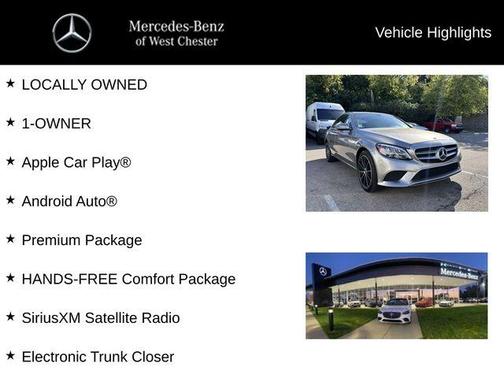 2019 Mercedes-Benz C-Class C 300 4MATIC