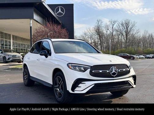 Polar White 2025 Mercedes-Benz GLC 300 Base 4MATIC