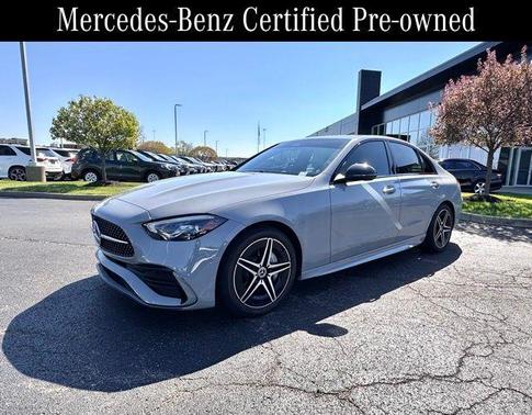 Alpine Gray 2025 Mercedes-Benz C-Class C 300 4MATIC