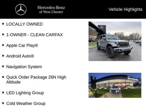 2022 Jeep Wrangler Unlimited Sahara High Altitude