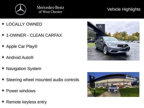 2019 Acura TLX V6 w/Technology Package